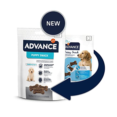 ADVANCE Snacks Puppy - Galletas Para Cachorros - Pack De 7 x 150 g - Total 1,05 kg